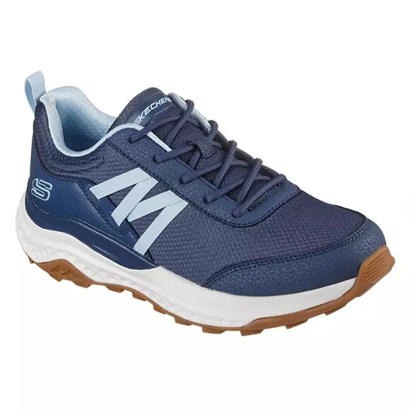 Skechers Mesh Trail Hiking Sneaker, Women's Size 8.5 - Navy - Picture 1 of 10